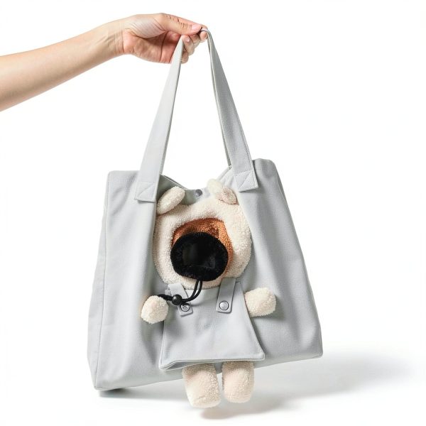UFRITAN Pet Canvas Shoulder Bag Lion Design Small Dog-4