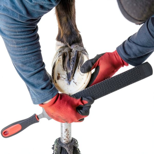 1112TEMP Farrier Tool Kit Professional Horse Hoof Trimming-5