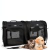 Wakytu 2-in-1 Pet Carrier Outdoor Travel Dog Crate-7