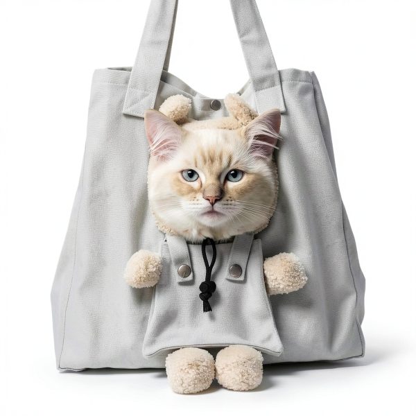 UFRITAN Pet Canvas Shoulder Bag Lion Design Small Dog-6