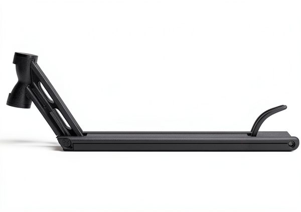 Fuzion Entropy Scooter Deck Matte Black Aluminum Youth-2