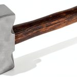 Bonbo Blacksmith Hammer Carbon Steel Forging Tool Farrier-0