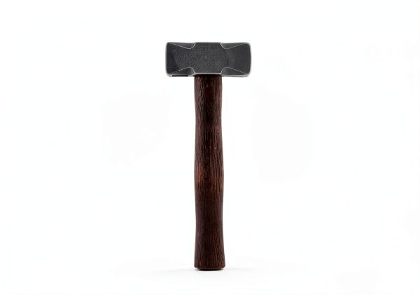 Sixcow Blacksmith Hammer Carbon Steel Square Head Forging-5