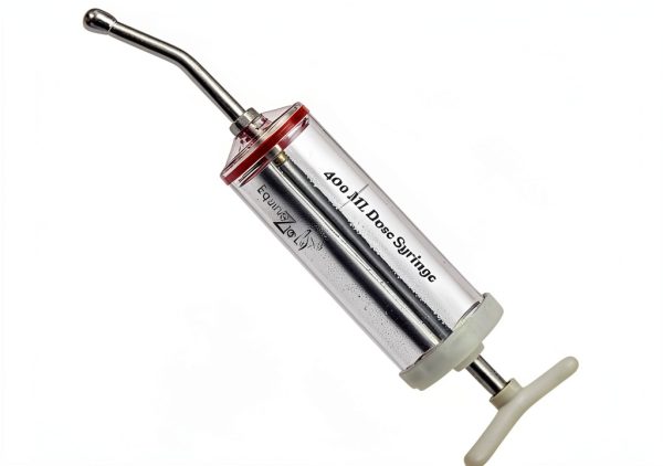 Equinez Tools 400ml Livestock Syringe Stainless Steel Nozzle-1