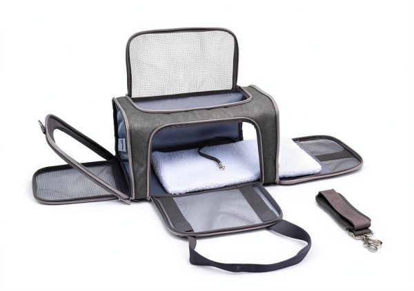 Amazon Pet Carrier Tote Airline Approved Soft Sided Design-3