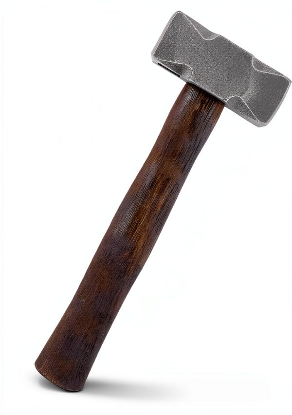 Sixcow Blacksmith Hammer Carbon Steel Square Head Forging-6