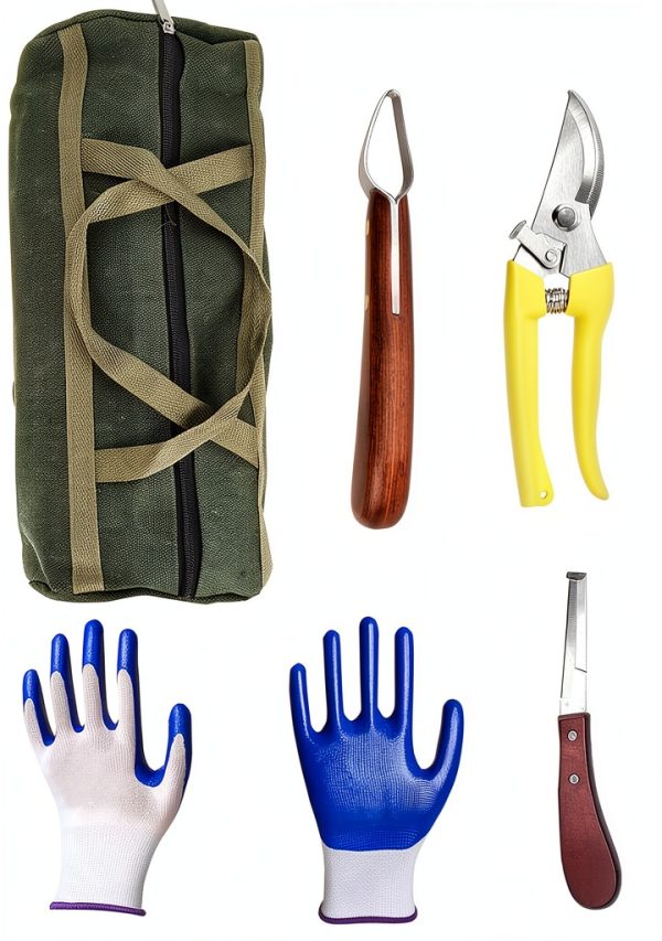 1112TEMP Farrier Tool Kit Professional Horse Hoof Trimming-2