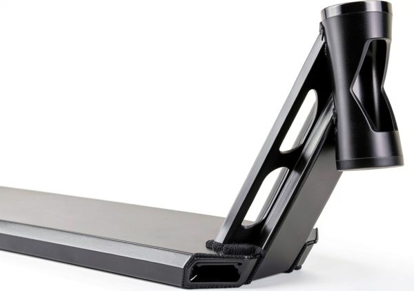Fuzion Entropy Scooter Deck Matte Black Aluminum Youth-5