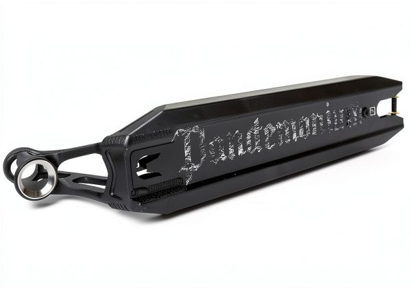 Ethic Black Scooter Deck 113mm Wide Aluminum 570mm Length with Wheels-3