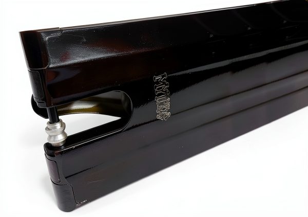 District Scooter Deck Mythos Trans Black 125mm Street Riding Deck-4