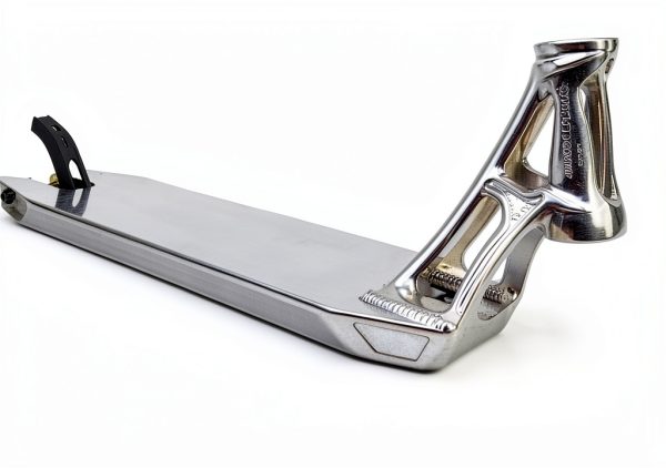 Ethic Black Scooter Deck 113mm Wide Aluminum 570mm Length with Wheels-5
