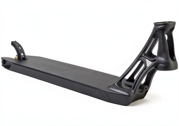 Ethic Black Scooter Deck 113mm Wide Aluminum 570mm Length with Wheels-2