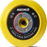 NEIKO 30261A 5” Sanding Pad with Vinyl PSA Backing, 5/16” Arbor with 24 Thread Mounts, 10,000 RPM, Sanding Pads are Ideal for Orbital and Dual Action Sander-0