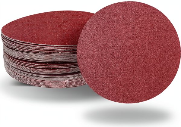 60 PCS 5" PSA Sanding Discs-10 Each of 80, 100, 120, 180,240, 400 Grit - 5 Inch Self Adhesive Stickyback Sandpaper Discs for DA Sander, Sand Automotive Car Paint, Woodworking Wood, Metal-0