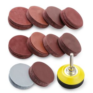 2 Inch Drill Sander Attachment by Coceca with 100pcs 80-3000 Grit-0